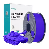 SUNLU PLA+ High-Speed mėlynas filamentas