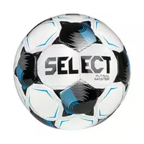 Select Futsal Master FIFA Basic futbolo kamuolys salono futbolui, baltas-juodas-mėlynas, 200953 310019