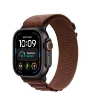 Išmanusis laikrodis Apple Watch Ultra 4 GPS + Cellular 49mm MJC24ET/A, black titanium korpusas su burgundy alpine loop dirželiu - L