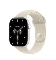 Išmanusis laikrodis Apple Watch Series 12 GPS + Cellular 46mm MJH14ET/A, pearl white ceramic korpusas su sand sport dirželiu - S/M