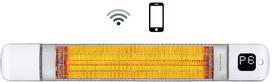 Infraraudonųjų spindulių šildytuvas Luxeva Tora Wifi, 2.5 kW, Balta sp.
