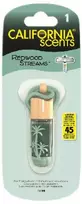 California Scents Hanging Vial Redwood Streams automobilio oro gaiviklis, 5 ml
