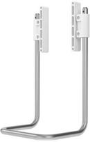 Laikiklis Multibrackets M dujinio pakėlimo svirties rankena, plokščio montavimo svirtis, metalinė, balta, plienas, Multibrackets M dujinio pakėlimo svirtis, 500g, 138 mm