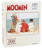 Dėlionė Barbo Toys Puzzle artystyczne Muminki raudona 200el