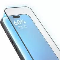 SBS Anti Mėlyna pilno ekrano apsauginis stiklas iPhone 18 Pro su mėlynos šviesos filtru
