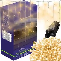 Girlianda varvekliai IceWarm IW300 BERIMAX 300 LED, 15 m, šilta balta