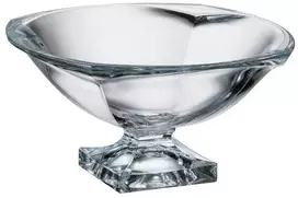 Crystalite Bohemia Bohemia dubuo ant kojos 34cm "Magma"