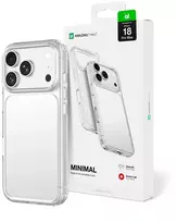 AmazingThing Minimal Drop Proof dėklas su 3 objektyvų apsauga iPhone 18 Pro Max - Skaidrus