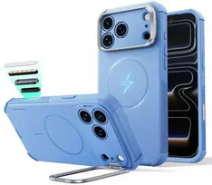 ESR CYBER TOUGH DĖKLAS SU STOVU IR MagSafe iPhone 17 Pro Max / 18 Pro Max ŠVIESIAI MĖLYNAS