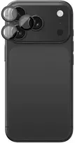 AmazingThing Radix Vision Lens fotoaparato objektyvo apsauga, skirta iPhone 18 Pro / 18 Pro Max – Juodas