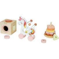 2Kids Toys Motor Skills Toys 3 in 1 Unicorn žaislų rinkinys 3 vnt.