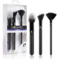 Royal and Langnickel MŌDA® PRO Finishing Kit šepetėlių rinkinys su dėklu