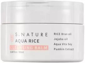 Veido prausimo balzamas S.NATURE Aqua Rice, 90 ml