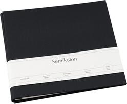 Semikolon Nuotraukų albumas Uni Schraubalbum vidutinis, juodas