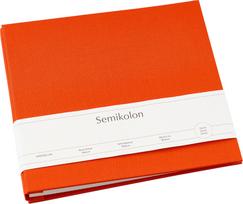Semikolon Nuotraukų albumas Uni Schraubalbum vidutinis, oranžinis