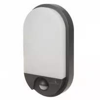 Maclean MCE340G lauko sieninis LED šviestuvas su PIR judesio jutikliu, 15 W, 1100 lm, 4000 K, IP54