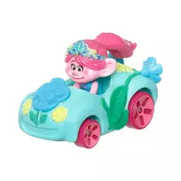 Žaislinis automobilis Hot Wheels Trolls Poppy Flower Car HRT33