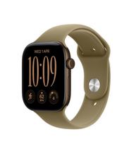 Išmanusis laikrodis Apple Watch Series 12 GPS + Cellular 42mm MJG54ET/A, dark bronze aluminium korpusas su olive sport dirželiu - M/L