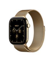 Išmanusis laikrodis Apple Watch Series 12 GPS + Cellular 42mm MJGL4ET/A, radiant gold titanium korpusas su radiant gold milanese loop dirželiu