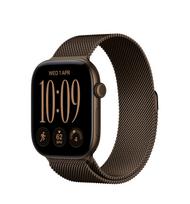 Išmanusis laikrodis Apple Watch Series 12 GPS + Cellular 42mm MKDK4ET/A, dark bronze aluminium korpusas su dark bronze milanese loop dirželiu