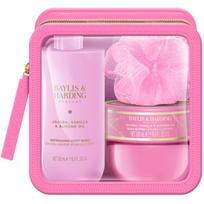 Baylis & Harding Jojoba, Vanilla & Almond Oil dovanų rinkinys kelionėms