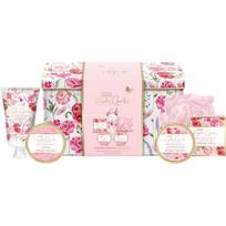 Baylis & Harding Royale Garden Rose, Poppy & Vanilla dovanų rinkinys skardinė dėžutė