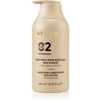SUNEWMED+ Silk & Glow Repairing Conditioner glotninamasis kondicionierius plaukų blizgesiui ir švelnumui užtikrinti 500 ml