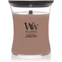 Woodwick Crystal Ginger kvapioji žvakė medinė dagtis 275 g