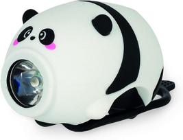 Legami - dviračio priekinis žibintas su varpeliu panda tema, reguliuojamas dirželis, 3 šviesos režimai, 5 garso režimai, įkraunamas, atsparus vandeniui, su type-c laidu