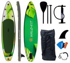 Pripučiama Sup lenta 335cm plaukiojimui Halo-fit Sup11 Green + Priedai