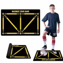 Futbolo kilimėlis 90x60 cm treniruočių žingsniams ir kamuolio kontrolės gerinimui
