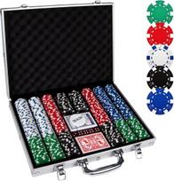 Comie pokerio žetonai, 500 vienetų pokerio žetonų rinkinys su aliuminio kelioniniu dėklu, 11.5g pokerio rinkinys texas holdem blackjack lošimams