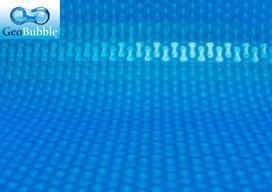 Baseino soliarinė plėvelė Geobubble 400 mikronų - šviesiai mėlyna - 5 m