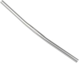 Spyminnpoo lengvas vairas, 25,4 mm itin lengvo aliuminio lydinio sulankstomas dviračio vairas, tiesios rankenos (sidabrinis)
