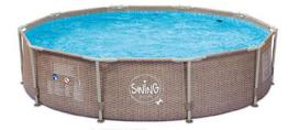 Baseinas Swing 305x76 cm, su filtru