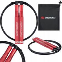 Profesionali šokdynė sportininkams Unbroken Speed Rope Sr-u2 raudona