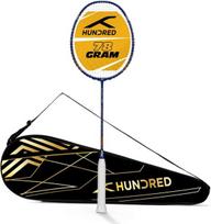 Hundred Glory Limited Edition badmintono raketė su stygomis, unisex, medžiaga: anglies pluoštas, su pilnu raketės dėklu