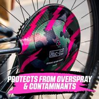 Muc-off stabdžių disko apsauga Camo dviračio diskiniams stabdžiams, 2 vnt. - plaunami neopreno dangteliai diskiniams stabdžiams - apsauga nuo perteklinio purškimo ir transportavimo pažeidimų - idealus priedas dviračio priežiūrai