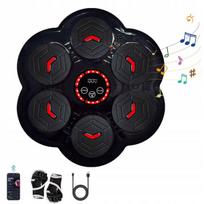 Muzikos bokso mašina bluetooth su garsiakalbiu ir šviesomis treniruotėms namuose