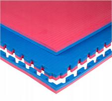 Dėlionės kilimėlis 1m x 1m x 4cm po treniruokliu, skirtas sporto salei, storas