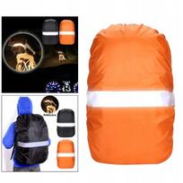 Nailoninis vandeniui atsparus kuprinės apsauga nuo lietaus oranžinis 60l