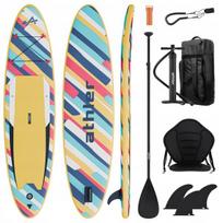 Pripučiama Sup lenta 2in1 Irklas Sėdynė Plaukimo rinkinys Stand Up Paddle