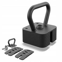 Reguliuojamas kettlebell svoris 2,5-19kg greitas reguliavimas - Square Zipro