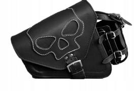 Odinė Harley Davidson S57 Skull Sportster šoninė tašė