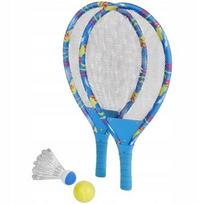 4 dalių teniso rinkinys Xl Raketės kamuoliukas badmintono kamuoliukas