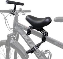 Alaxciax priekyje montuojamos dviračio sėdynės vaikams, kalnų dviračio vaikiška sėdynė, vaikiškos dviračio sėdynės vairo kojų pedalų komplektas, tinkamas mtb miesto dviračiams, tėvų ir vaikų važiavimui dviračiu