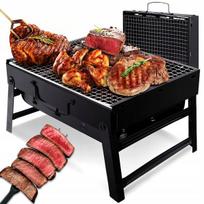 Didelis sulankstomas turistinis grilis bbq "po ranka"