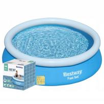 Pripučiamas sodo baseinas vaikams Bestway Fast Set 57392, 183 x 51 cm