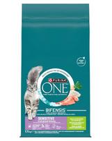 PURINA ONE Bifensis Sensitive Cat Turkey and Rice 19,5kg (2x9,75 kg) kalakutiena ir ryžiai, sausas maistas katėms su jautria virškinimo sistema