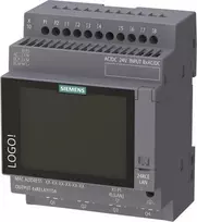 Siemens LOGO! 24 RCE loginis modulis su ekranu, 24V AC/DC, 8 skaitmeniniai įėjimai, 4 relių išėjimai, Ethernet